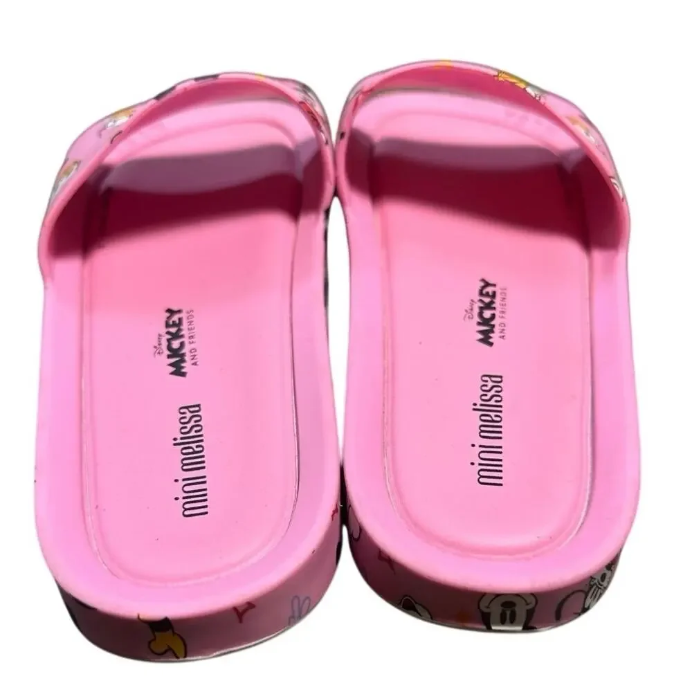 Mini Melissa x Disney Mickey + Friends Beach Slide Sandals
